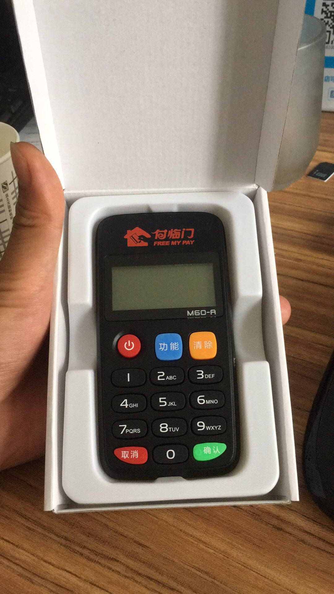 个人POS机，手机POS机，刷自己***的POS机，手刷，拉卡拉收款宝,付临门MPOS